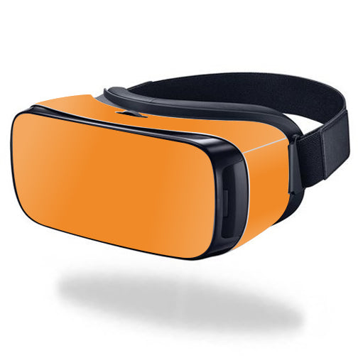 MightySkins SAGEVR-Glossy Orange Skin for Samsung Gear VR Original Cov