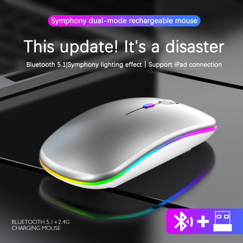 RGB Wireless Bluetooth Mouse 4000
